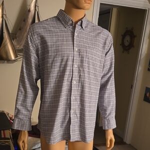 Men's Blue Checkered Shirt